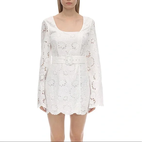 chinese dress ladies Ivory Lace Mini Dress